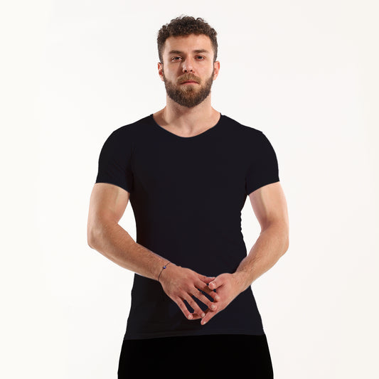 Half-sleeve COTTON undershirt-Colors