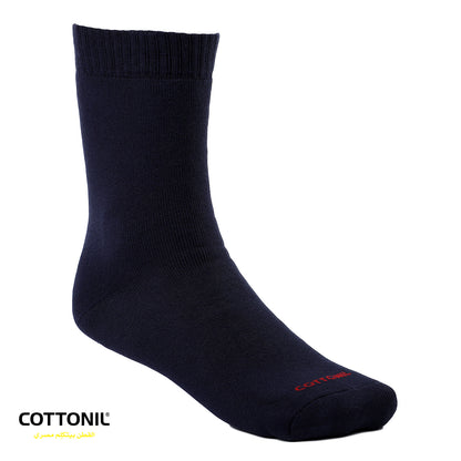 Men Thermal Mid Calf Cotton Socks - ریاضة رجالى فوطة كاملة